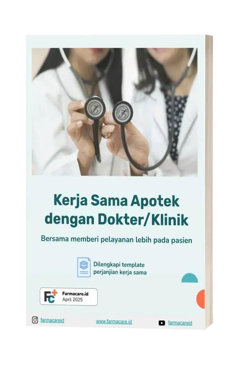 Sampul e-book Kerja Sama Apotek dengan Klinik atau Praktek Dokter